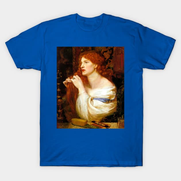 Aurelia (Fazio's Mistress) - Dante Gabriel Rossetti T-Shirt by forgottenbeauty